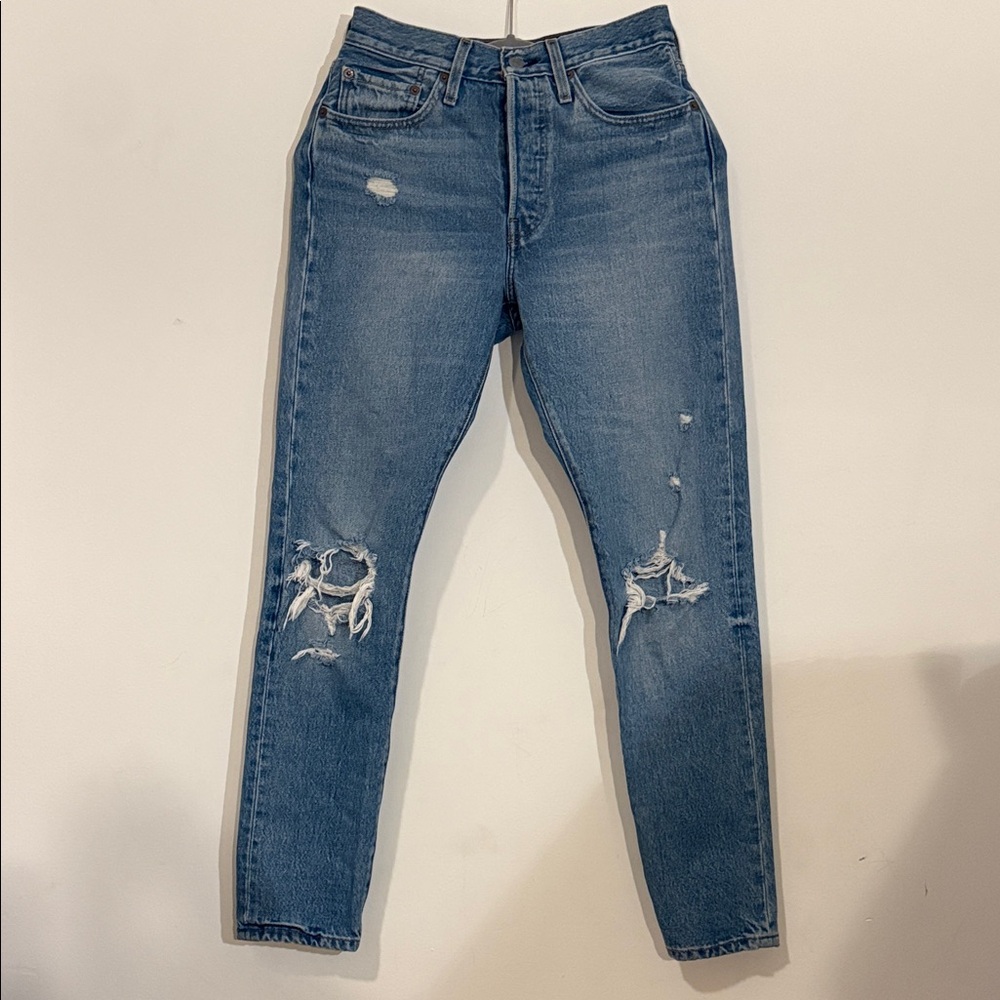 Levi's Classic Blue Straight Leg Jeans